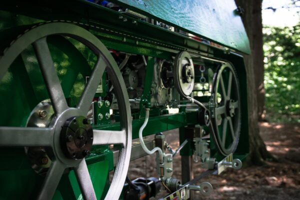 Green Monster 34 pieds avec lève billot hydraulique – Image 5