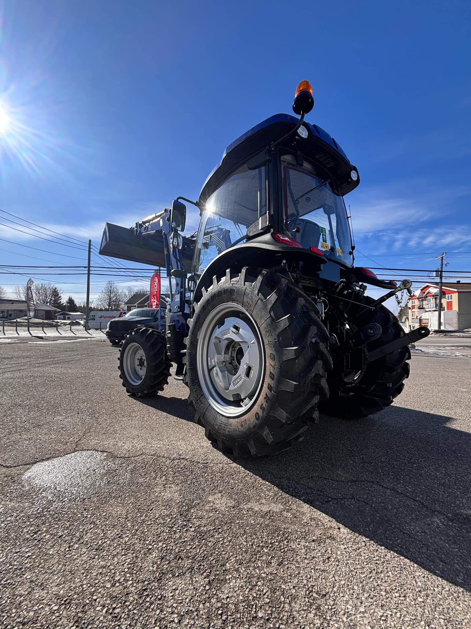 Tracteur Lovol 75 Hp Cabine