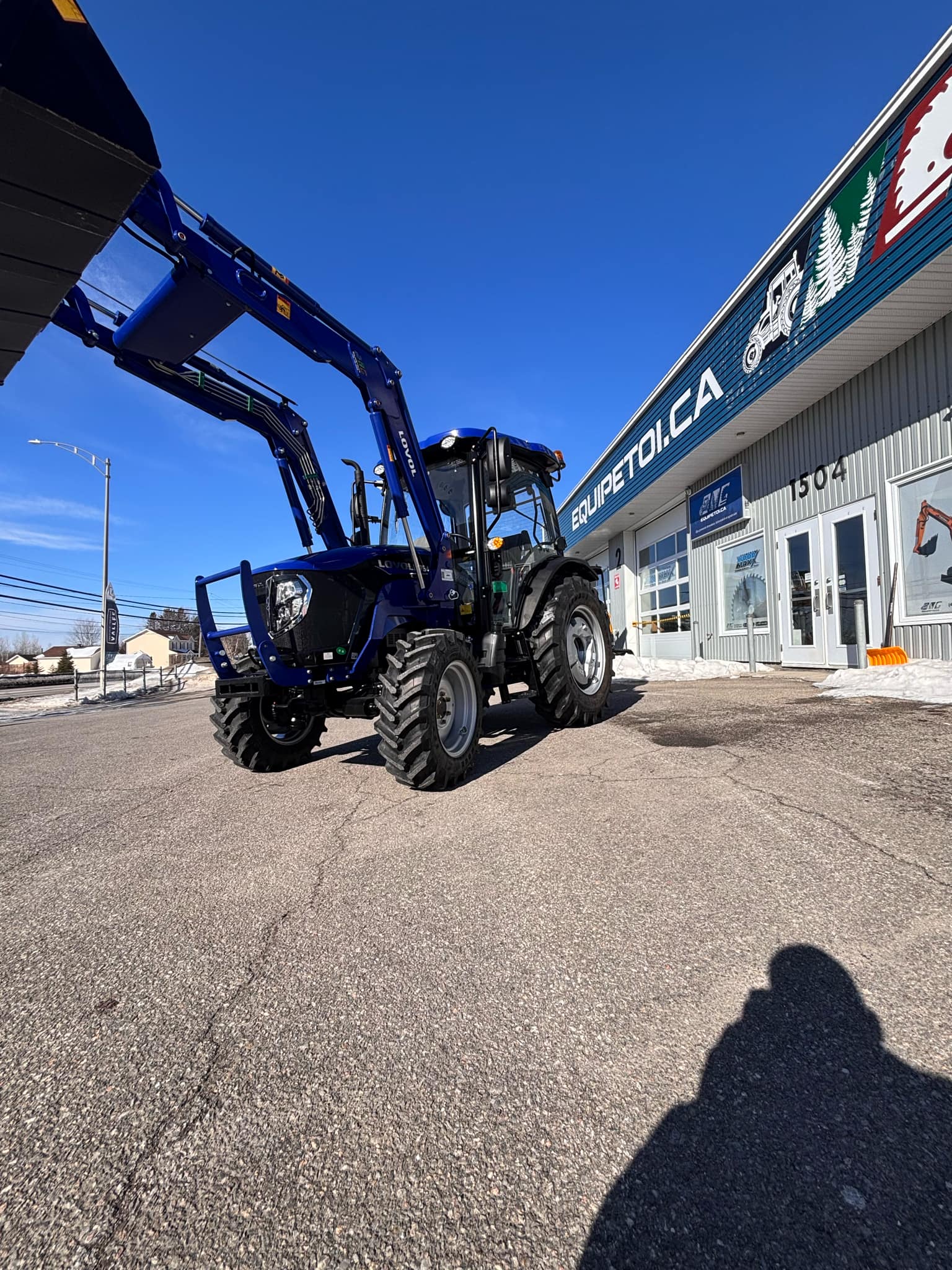 Tracteur Lovol 75 Hp Cabine