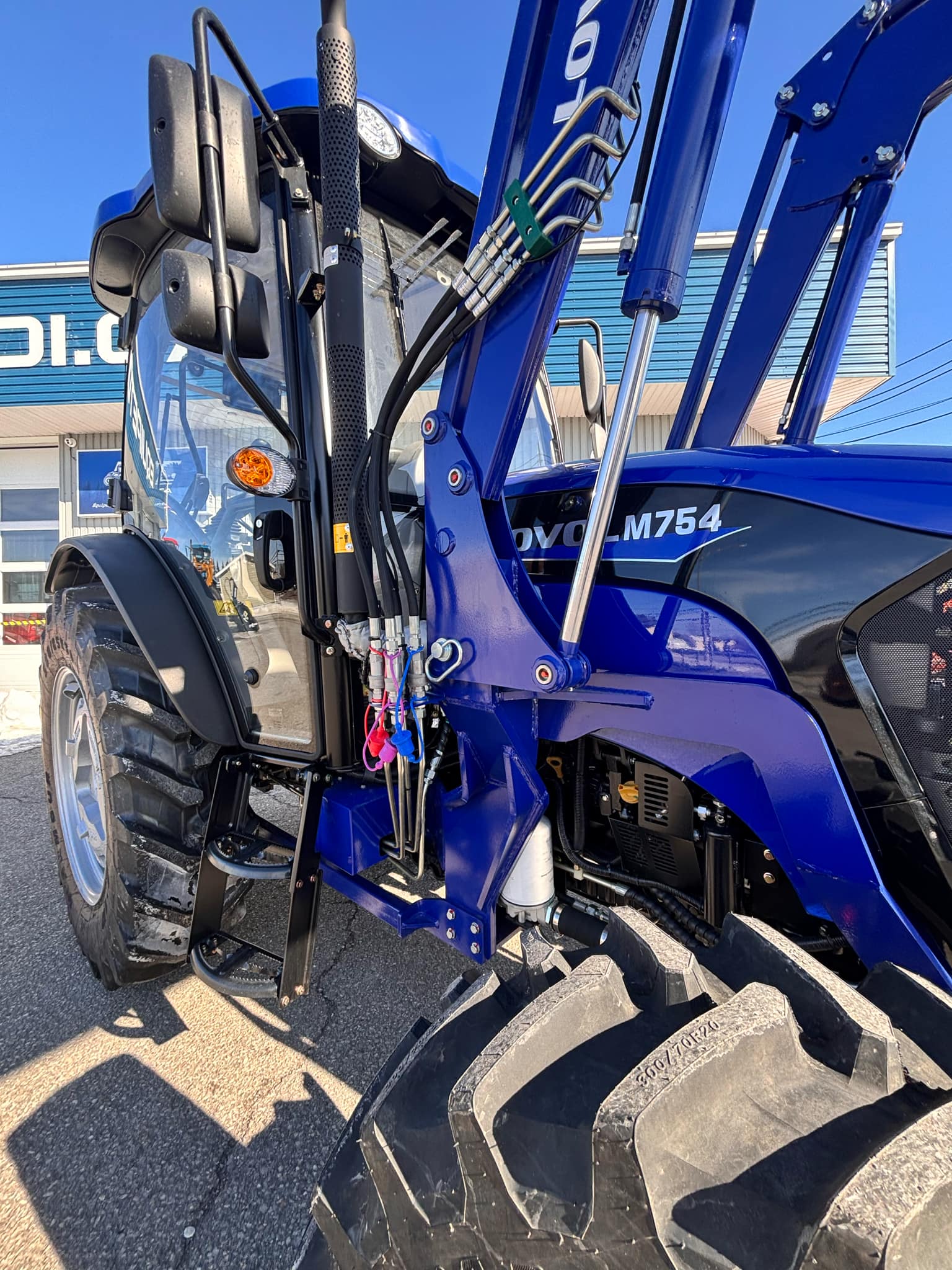 Tracteur Lovol 75 Hp Cabine