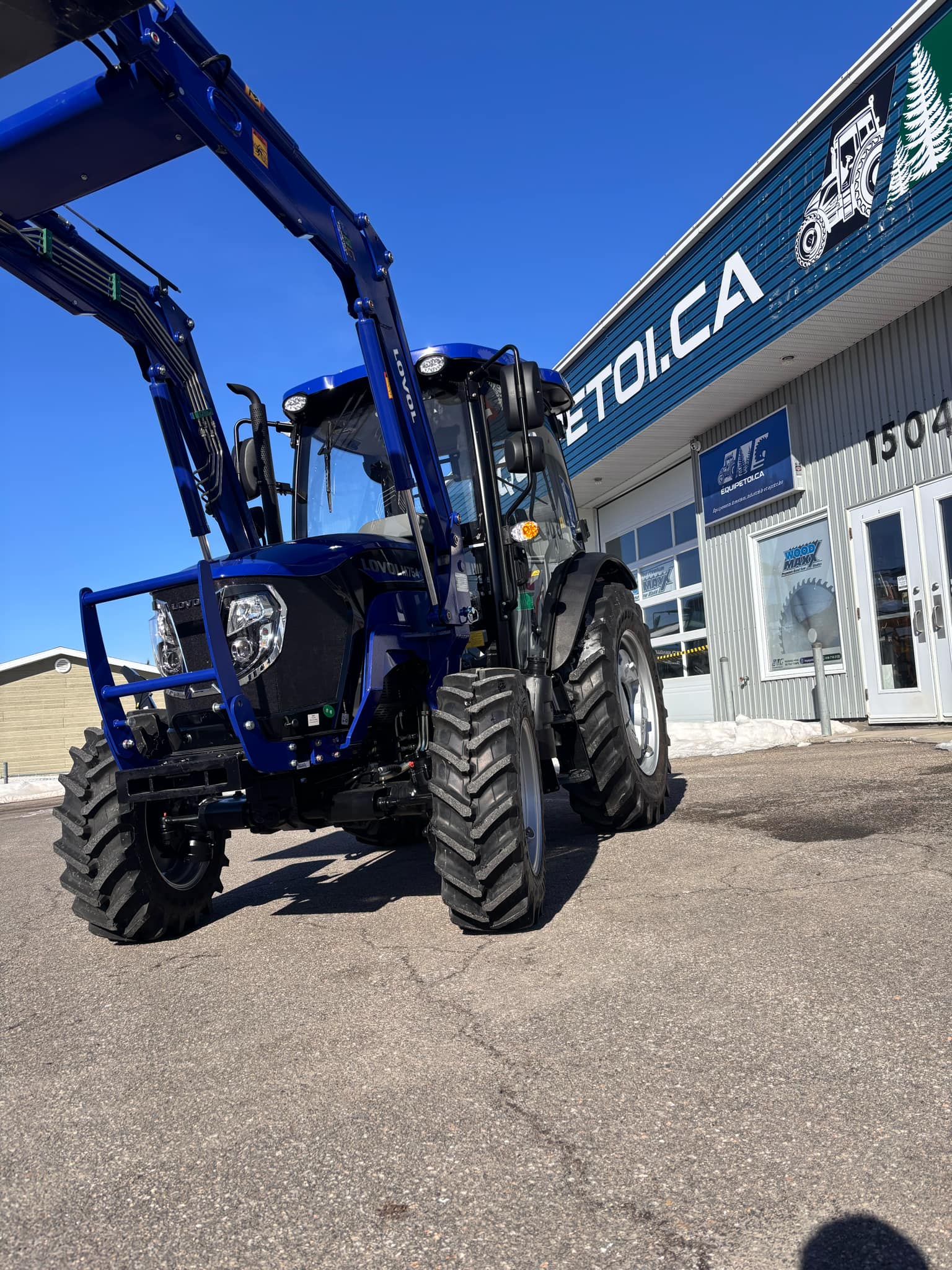 Tracteur Lovol 75 Hp Cabine